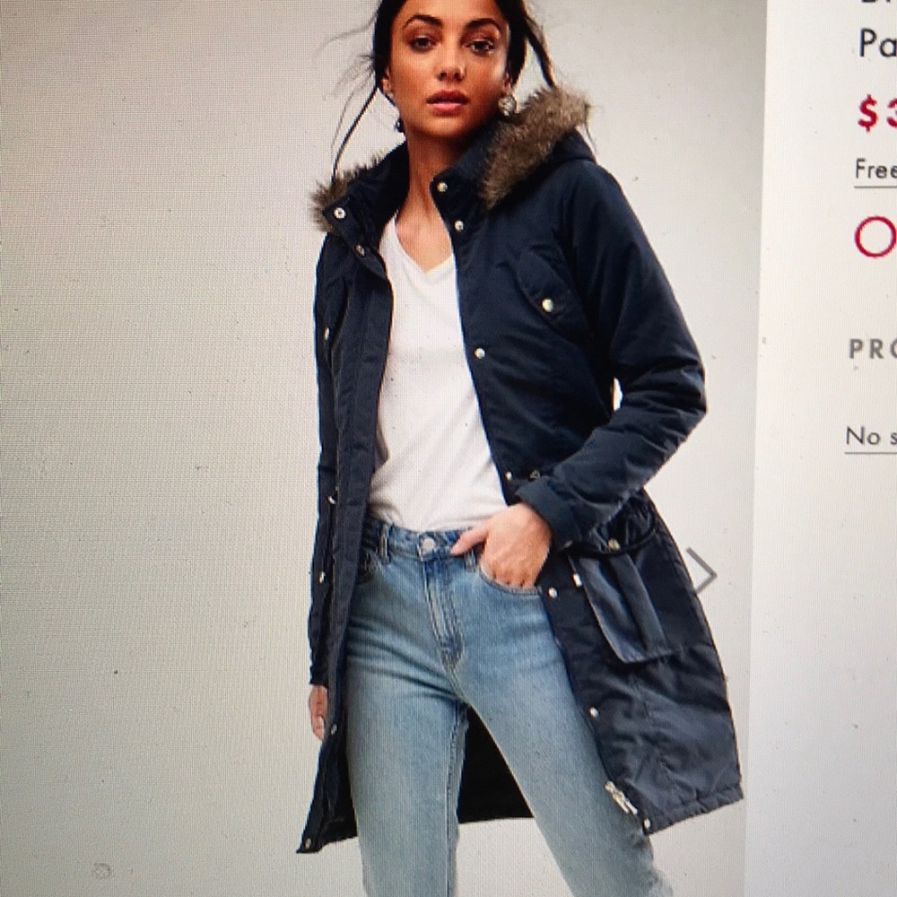 ASOS brave soul tall hooded parka